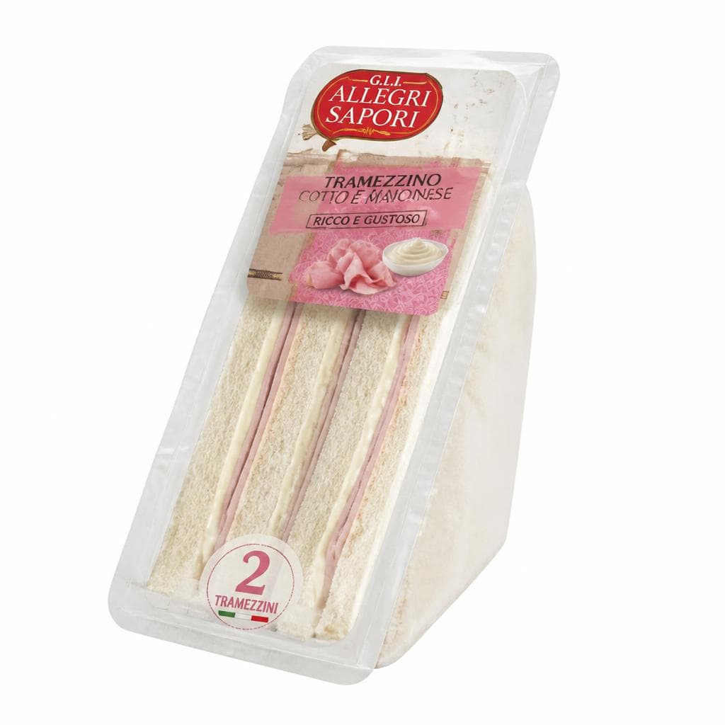 Tramezzino cotto e maionese Gli Allegri Sapori, 3 x 140 g = 420 g – Penny