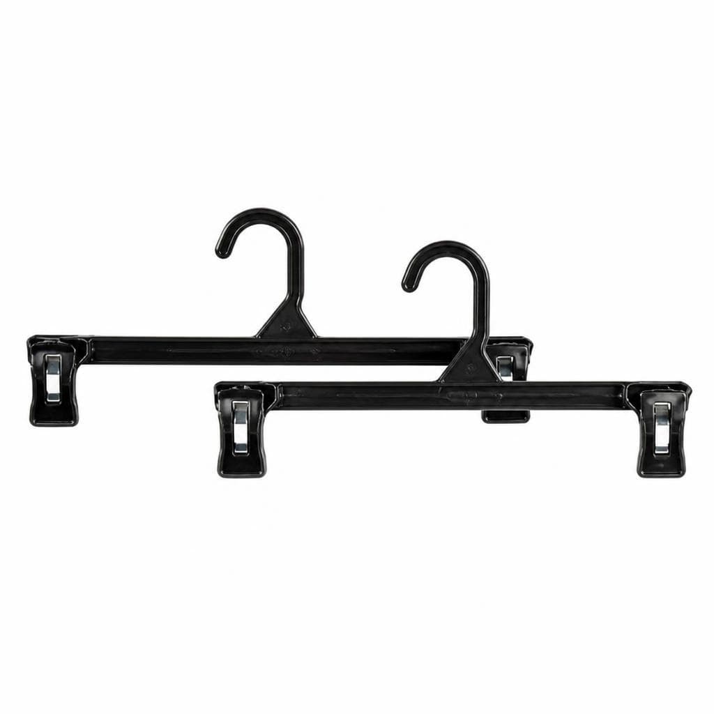 Set 2 grucce Noir con clip, 2 pezzi Ordinett – Risparmio Casa
