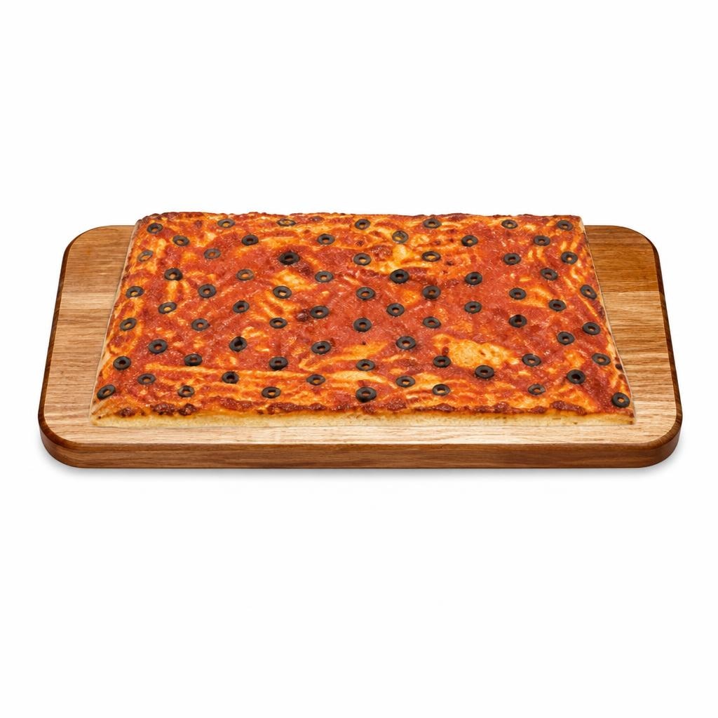 Pizza rossa olive nere in offerta da Bennet