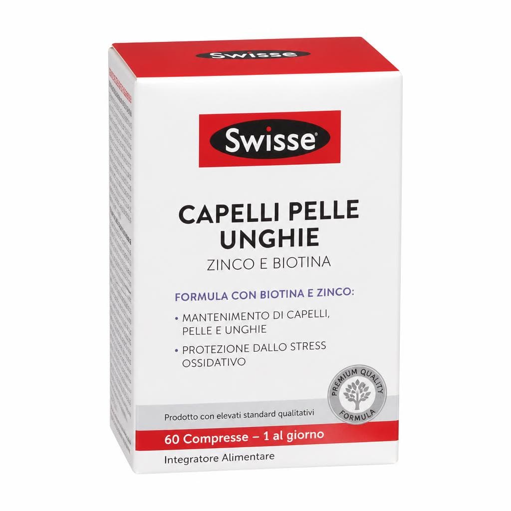 Swisse integratore di zinco e biotina, 30 compresse – Dm