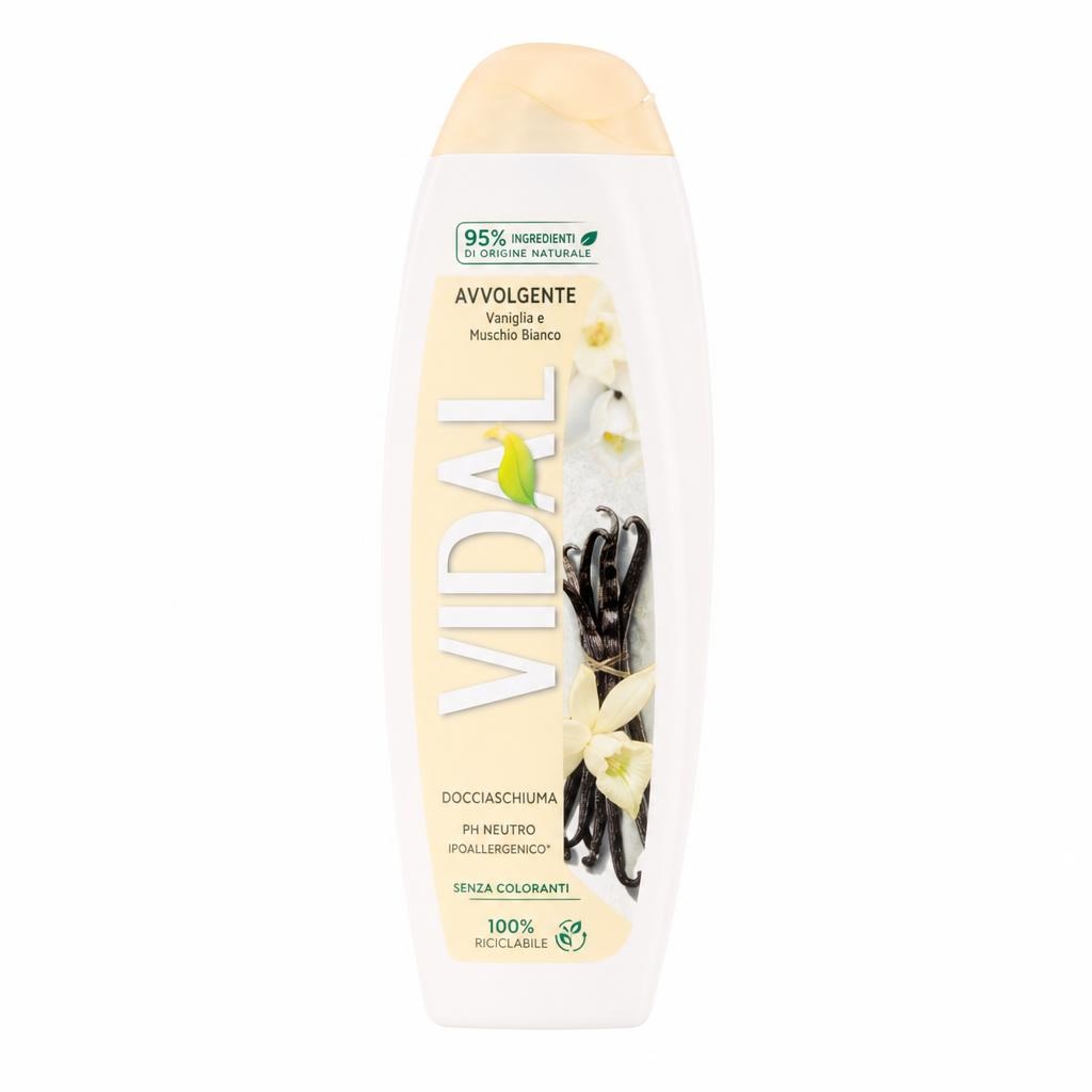 VIDAL docciaschiuma avvolgente 250 ml in offerta da Dm