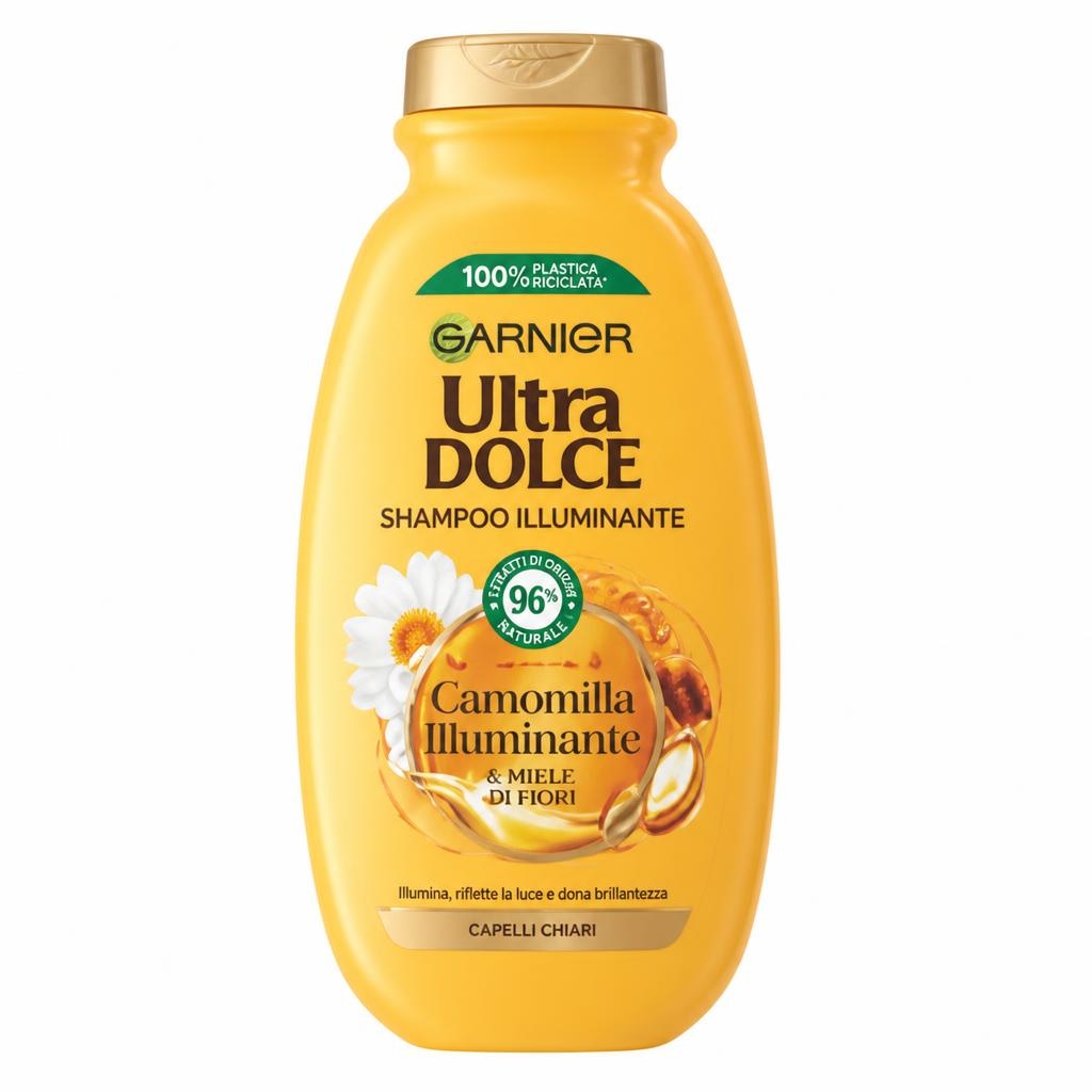 Ultra Dolce Shampoo e Balsamo Shampoo 250 ML / Balsamo 200 ML Garnier - Offerta nel negozio Risparmio Casa