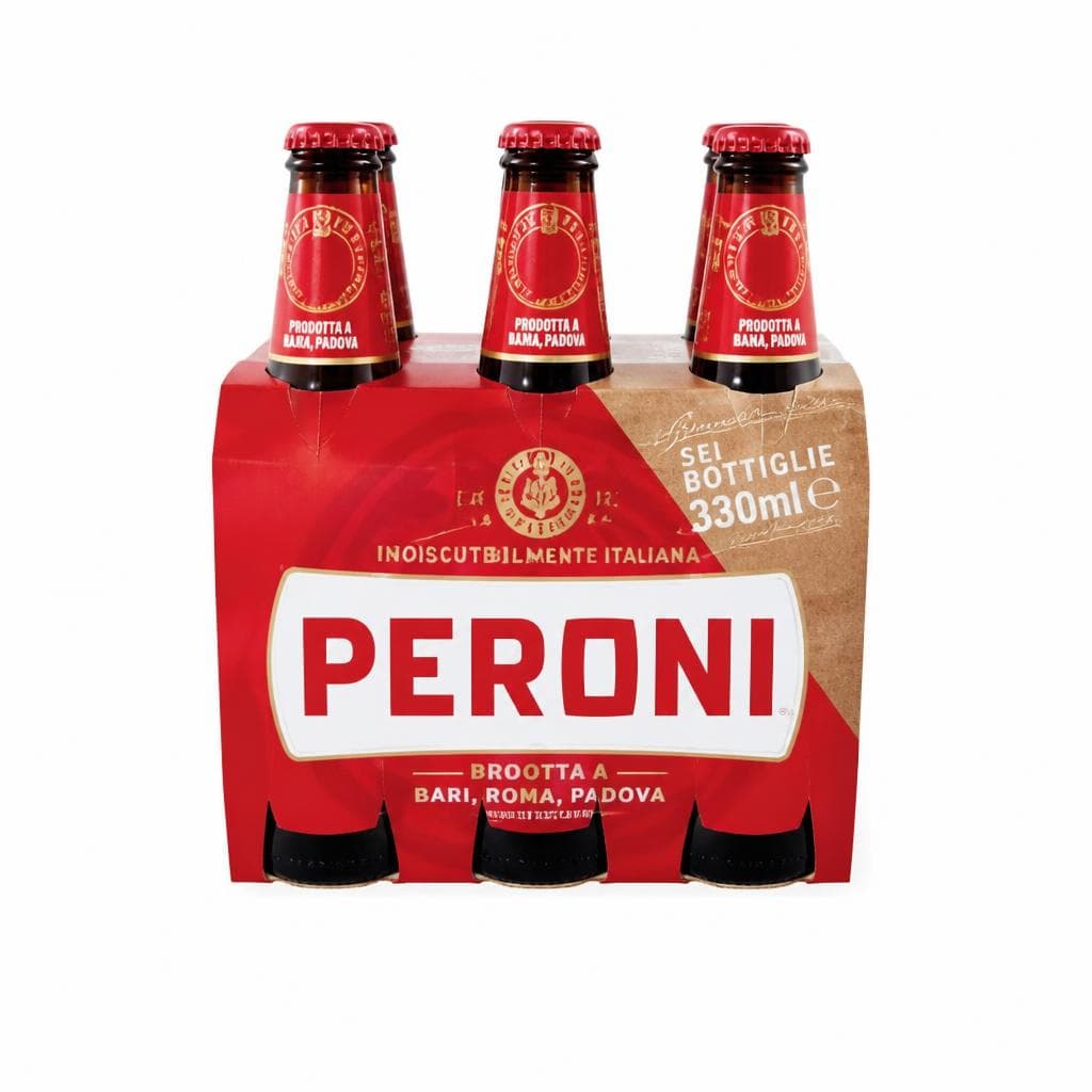 Birra Peroni, conf 6 pezzi da 330 ml cad – Carrefour