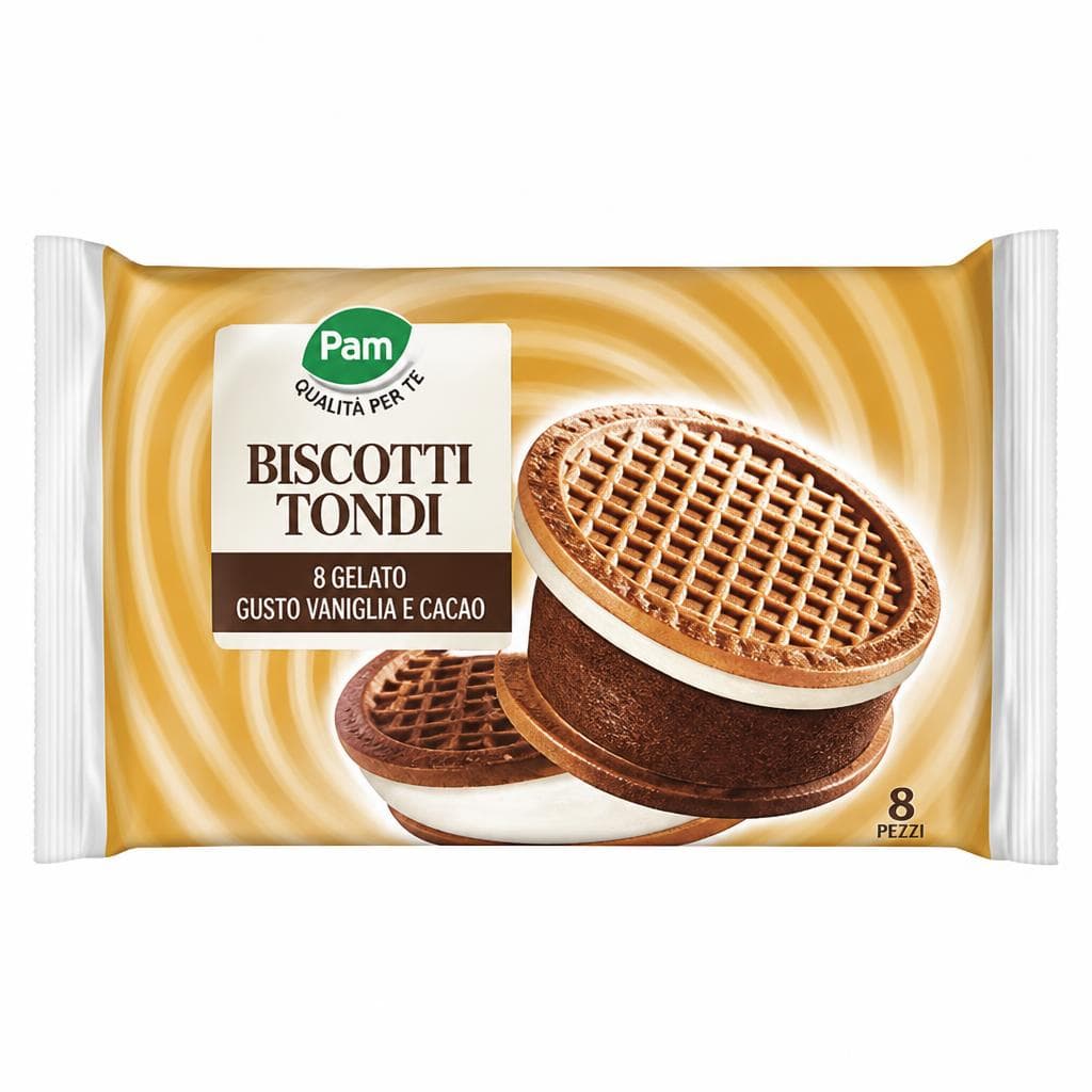 Biscotti gelato tondi, 280 g – Panorama