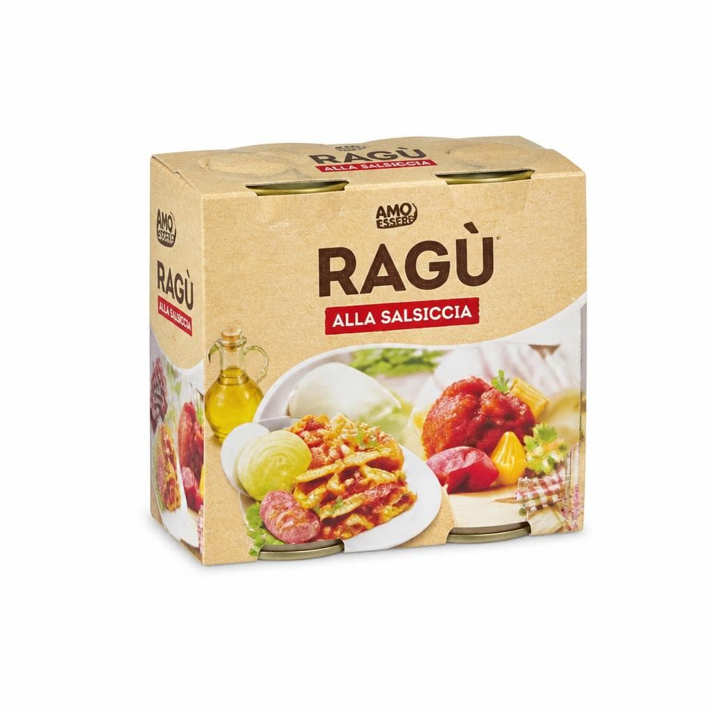 Ragù / Ragù alla salsiccia, 2 x 180 g – Eurospin