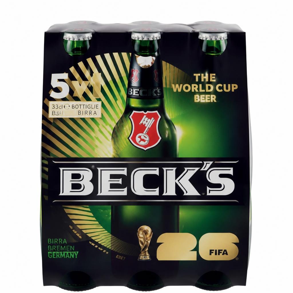 Birra Beck's cl 33 x 6 in offerta da Panorama