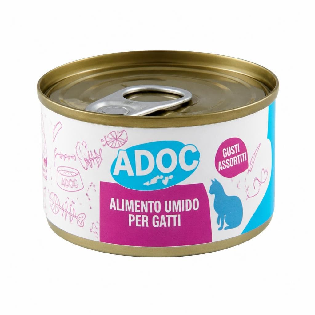 Adoc alimento umido per gatti, 85 g – Carrefour