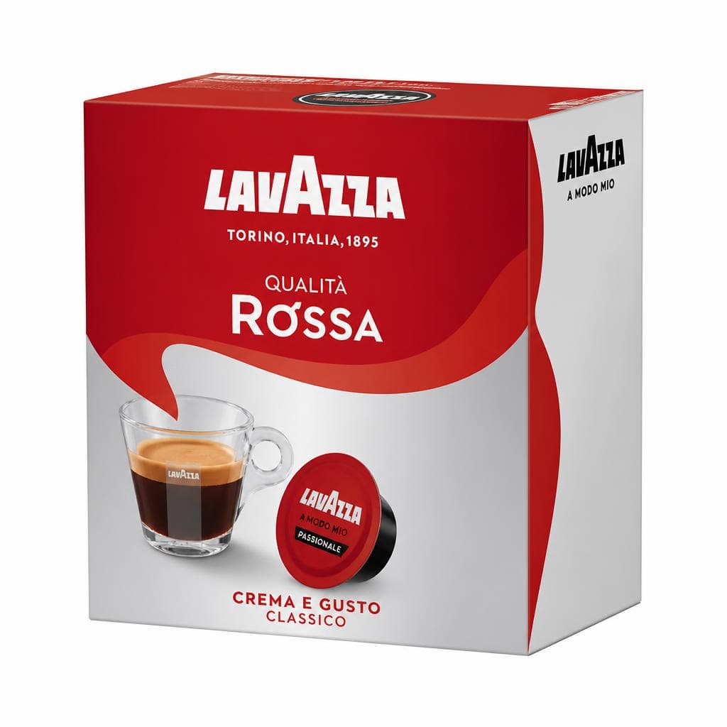 Lavazza Capsule a Modo Mio Crema e Gusto Classico Passionale Qualità Rossa, 216 capsule – Trony