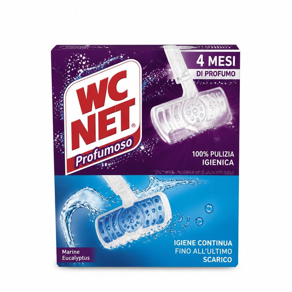 Tavoletta wc profumoso 4 pz WC NET in offerta da Tigota