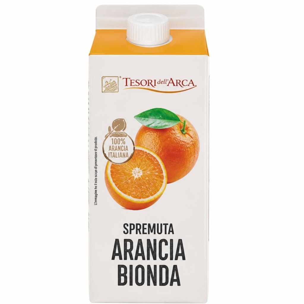 Spremuta fresca arancia bionda 750 ml Tesori dell'Arca in offerta da Panorama