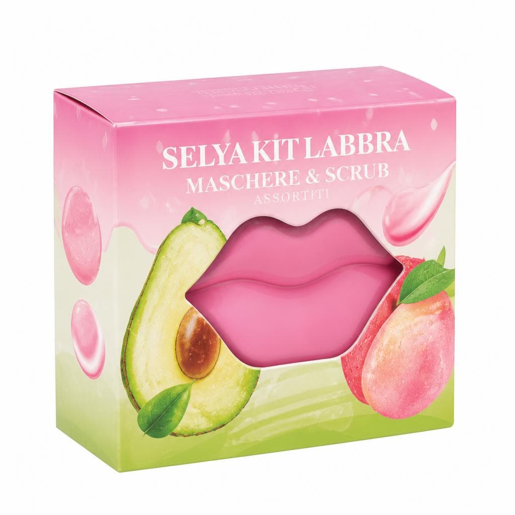 Selya kit labbra maschere e scrub assortiti – Risparmio Casa