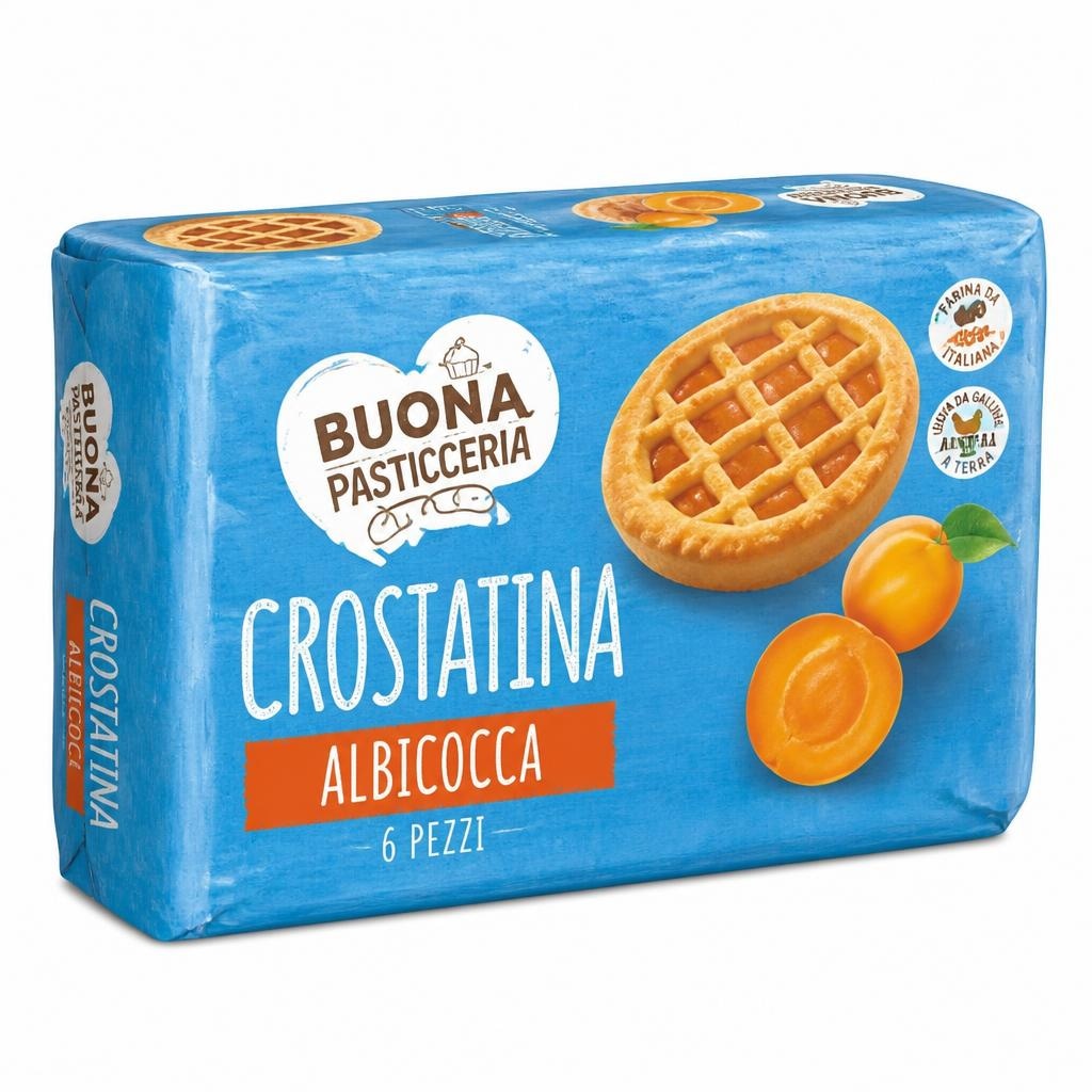 Crostatine 6 pz, 240 g La Buona Pasticceria in offerta da Penny