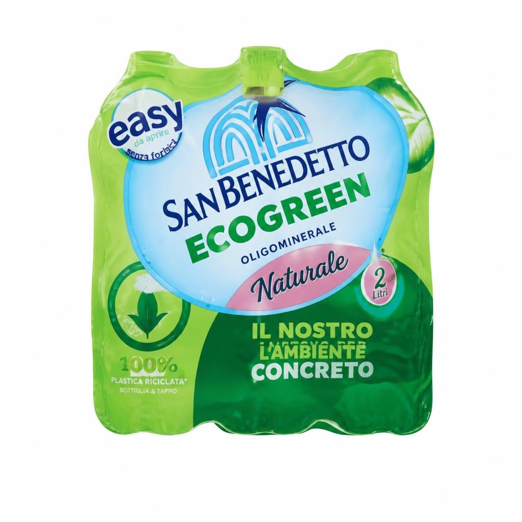 Acqua naturale Eco-Green lt 1 x 6 San Benedetto in offerta da Panorama