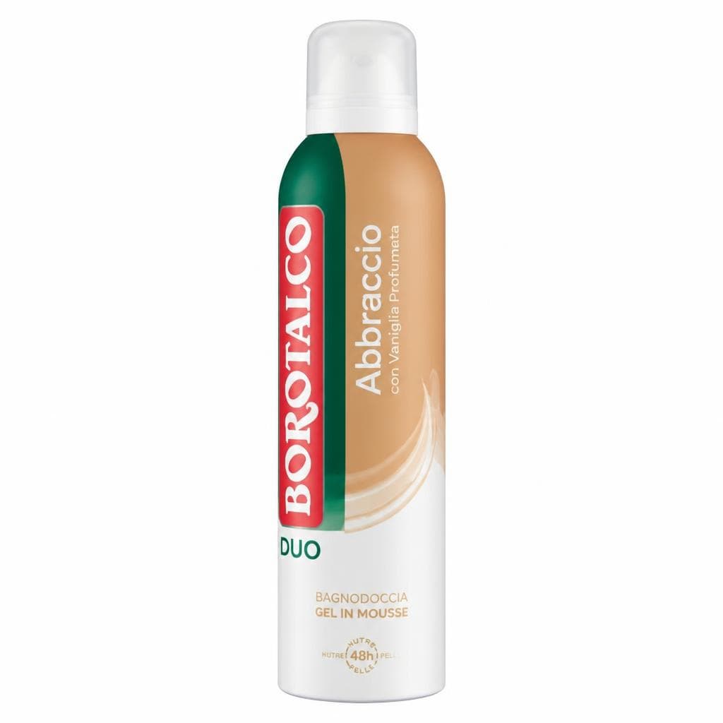 Bagnodoccia gel in mousse Borotalco Abbraccio, 200 ml – Esselunga