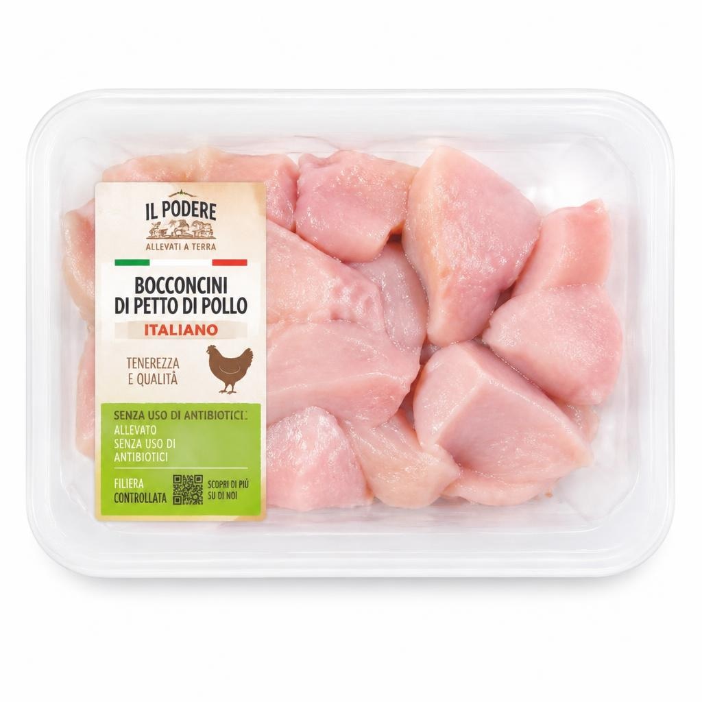 Il Podere bocconcini di petto di pollo 400 g in offerta da ALDI