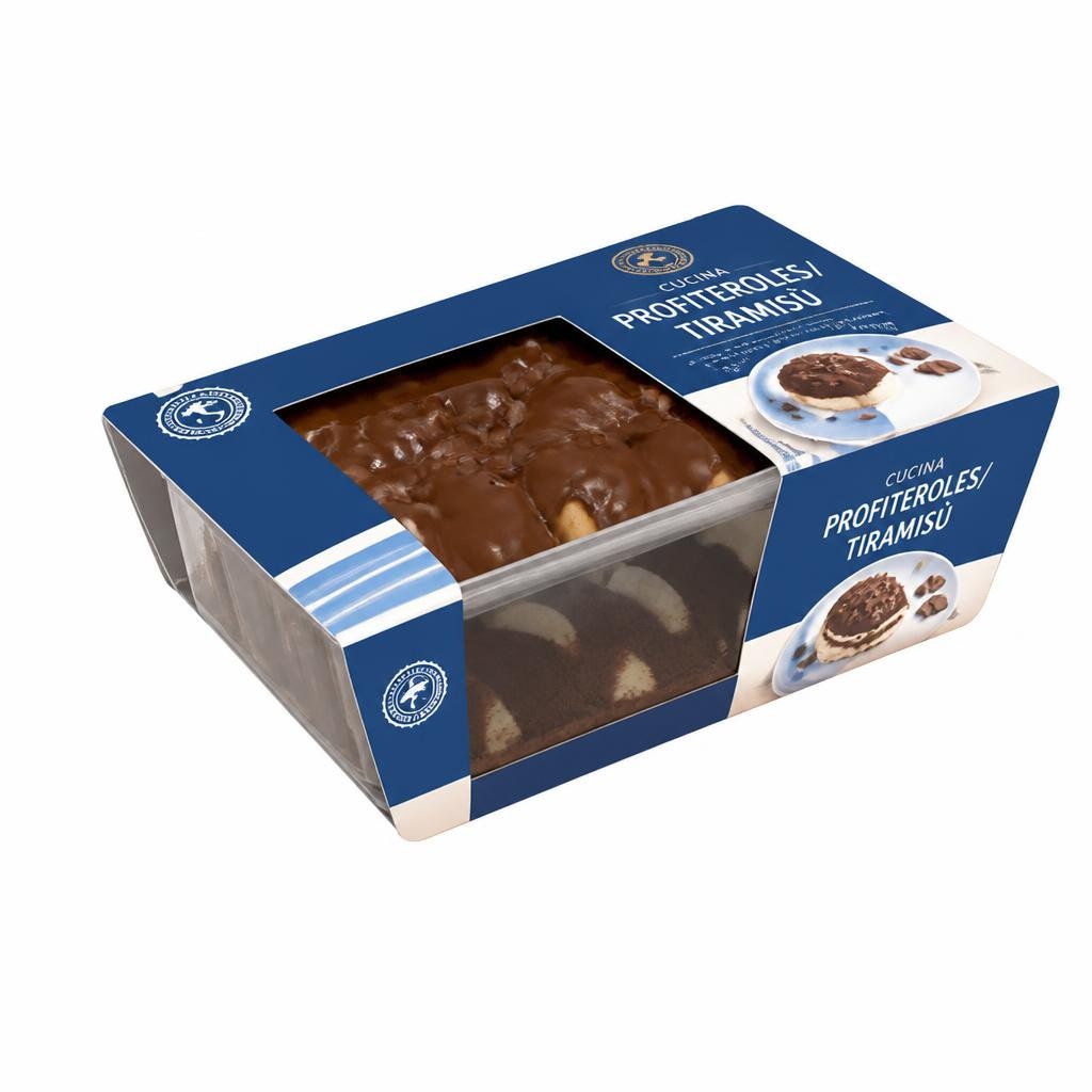 Cucina profiteroles/tiramisù 500/450 g in offerta da ALDI