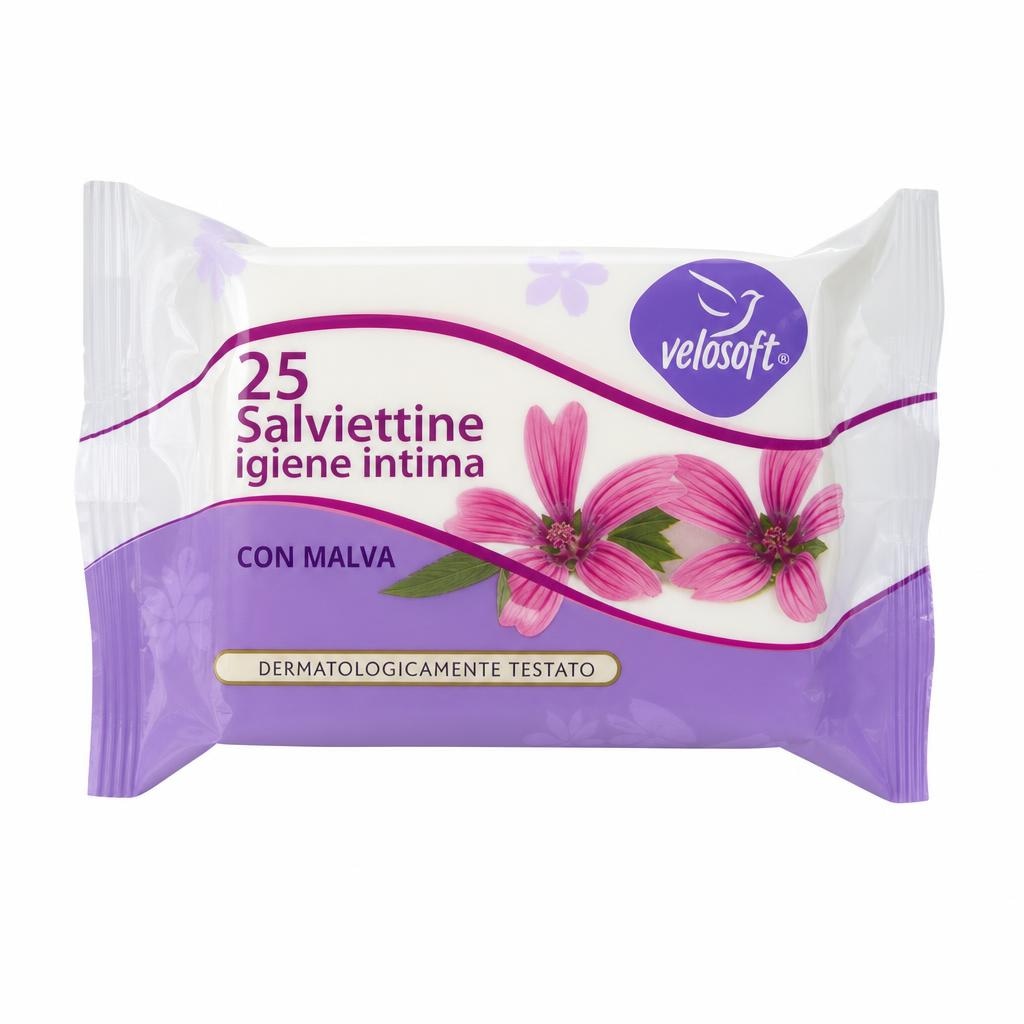 Velosoft Salviette Intime 25 pezzi in offerta da Dpiù
