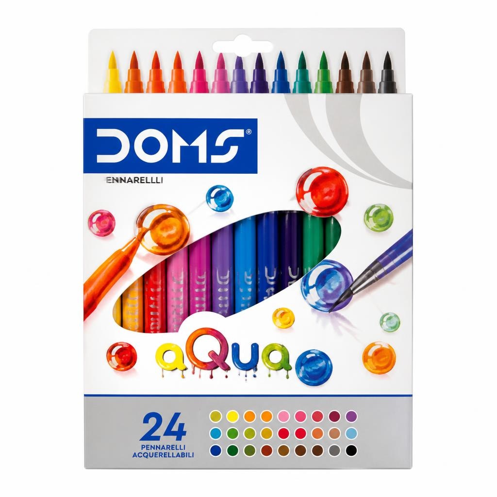 Pennarelli Doms Aqua 24 pezzi in offerta da Coop