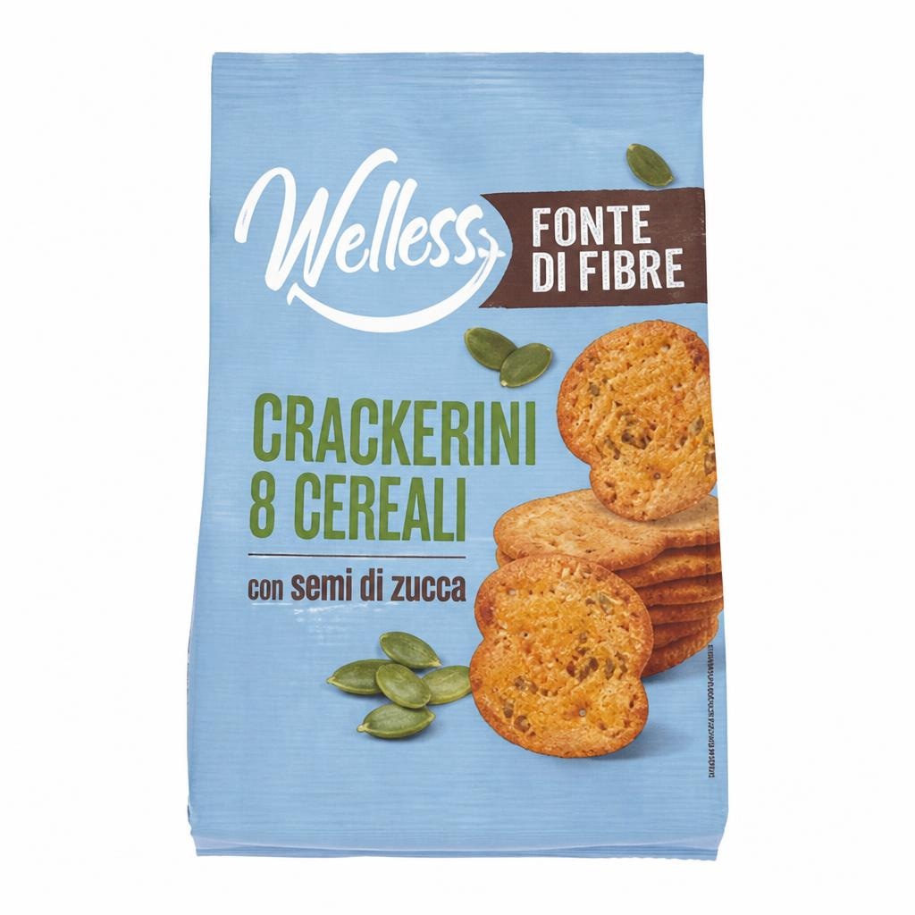 Crecckerini 8 Cereali Welless 230 g in offerta da Penny