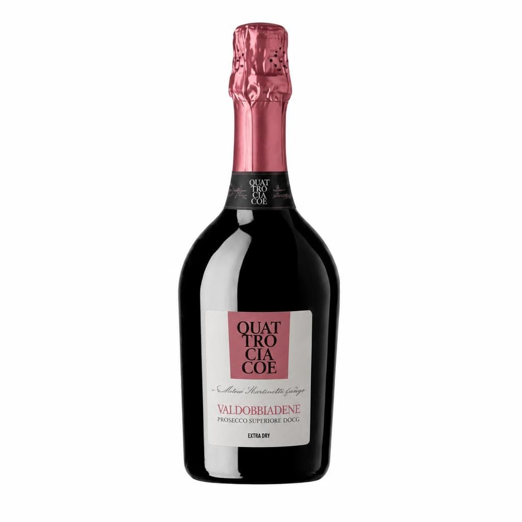 Quattrociacoe Valdobbiadene Prosecco superiore DOCG 75 cl in offerta da Iper La grande i