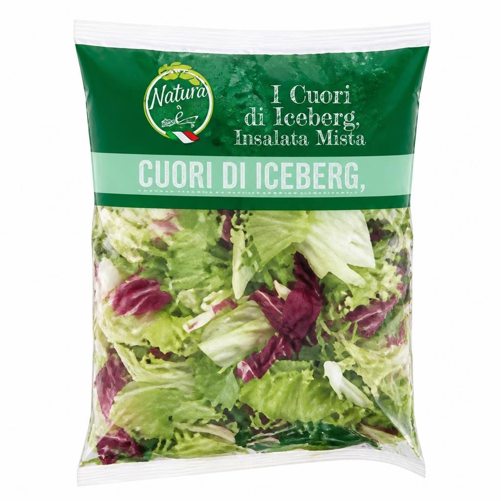 Cuori di Iceberg, Insalata Mista 200 g Natura è - Offerta nel negozio Penny