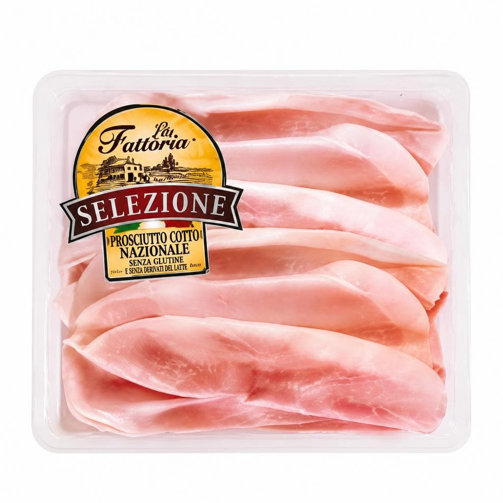 Prosciutto cotto nazionale, g 100 La Fattoria – MD