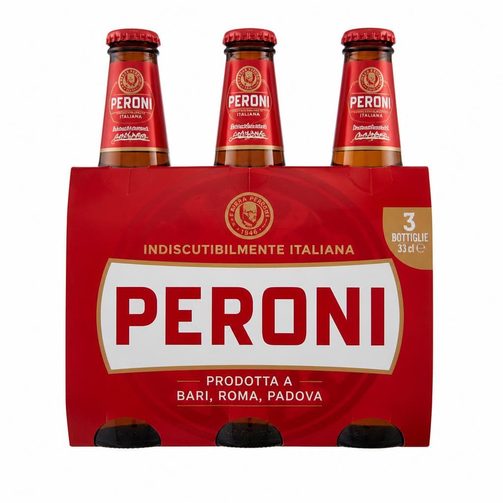 Birra Peroni, 3 pz. da 330 ml – Carrefour