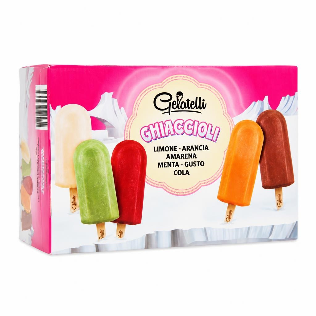 Gelatelli Ghiaccioli 6x 116 g confezione - Offerta nel negozio Lidl