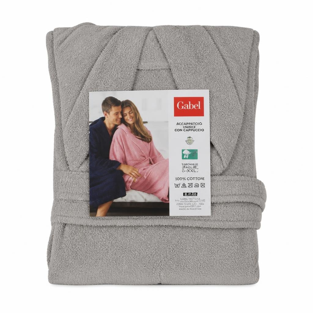 Accappatoio Unisex con Cappuccio Gabel in offerta da Bennet