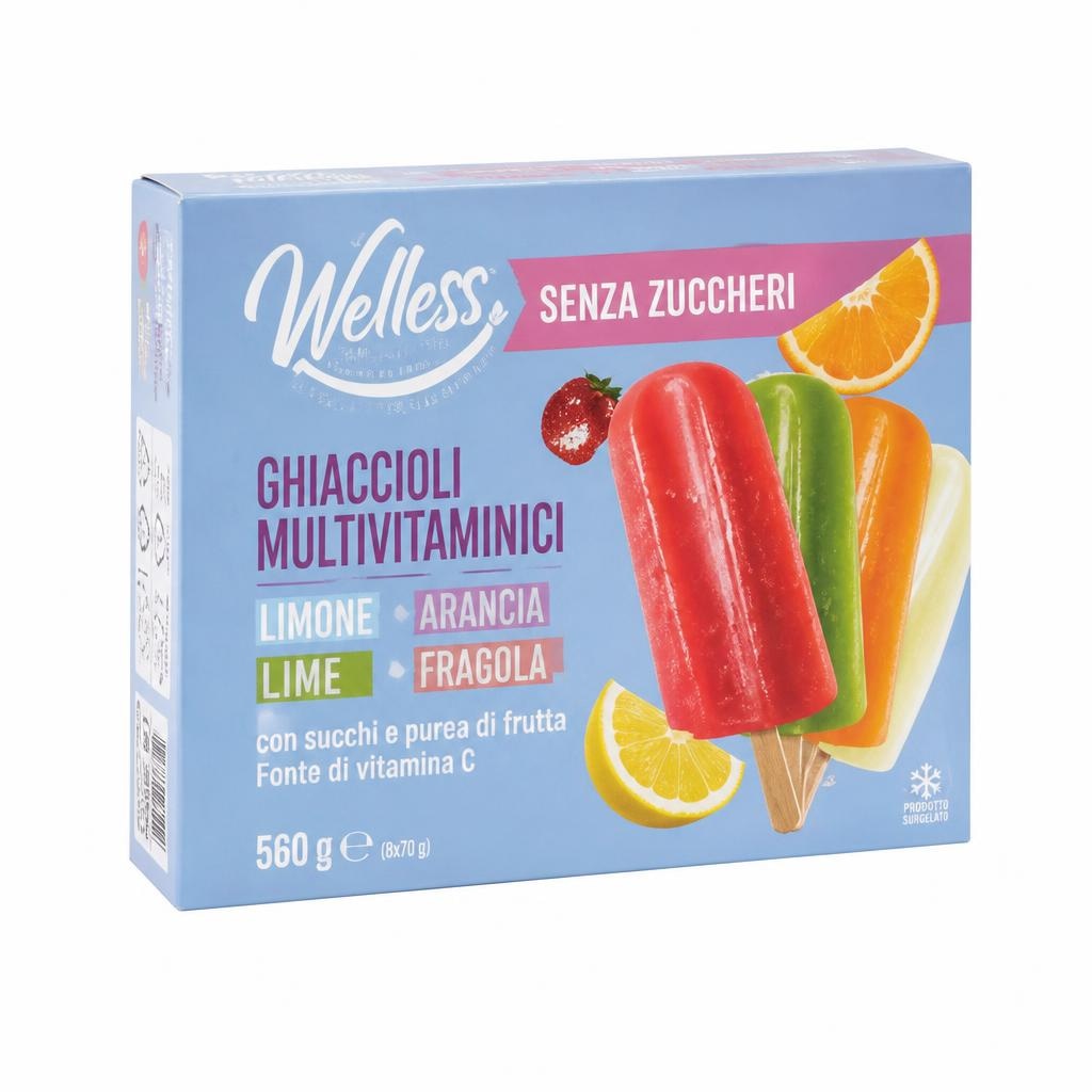 Ghiaccioli Multivitaminici 560 g - Offerta nel negozio Penny
