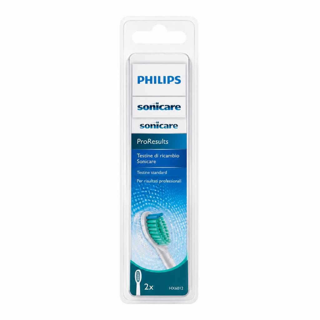 ProResults Testine di ricambio Sonicare bianche HX6012/07, 2 pezzi Philips – Trony