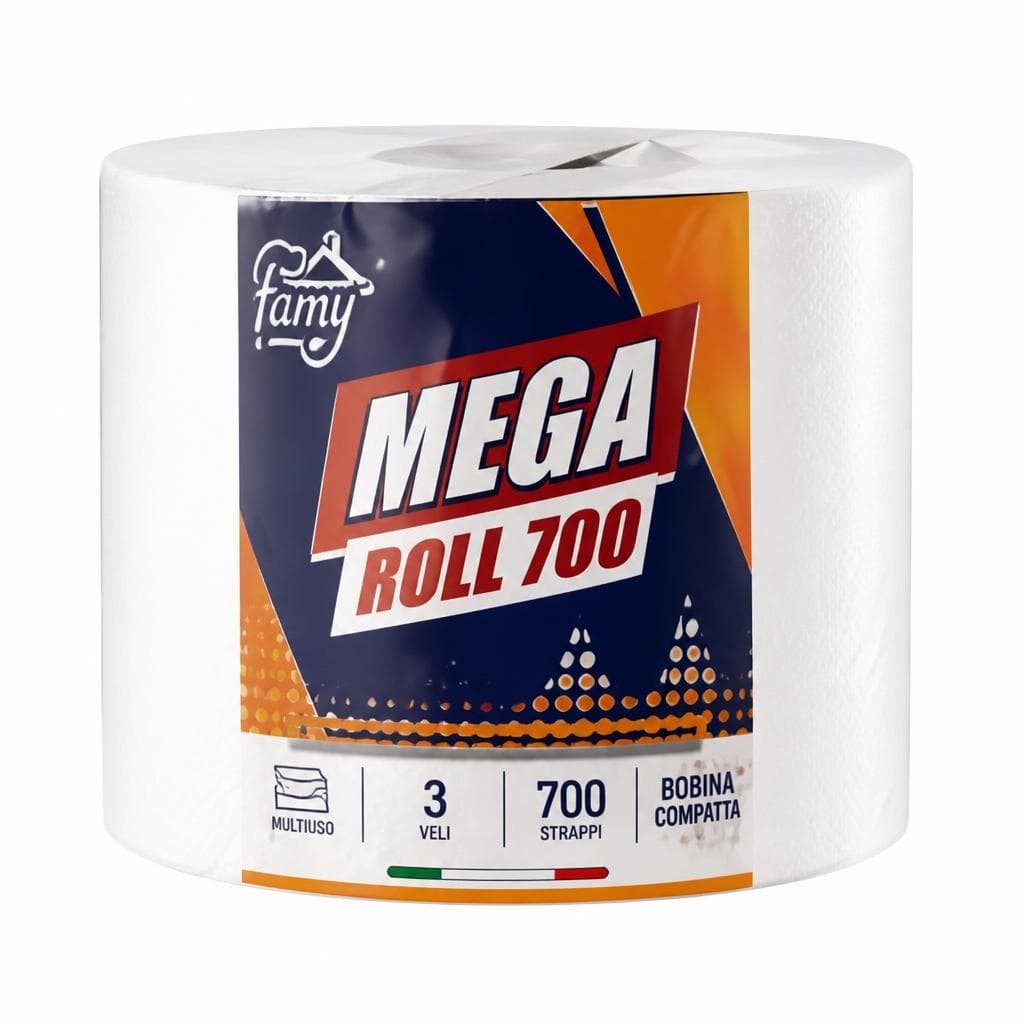 Famy Mega bobina 700 strappi in offerta da Panorama