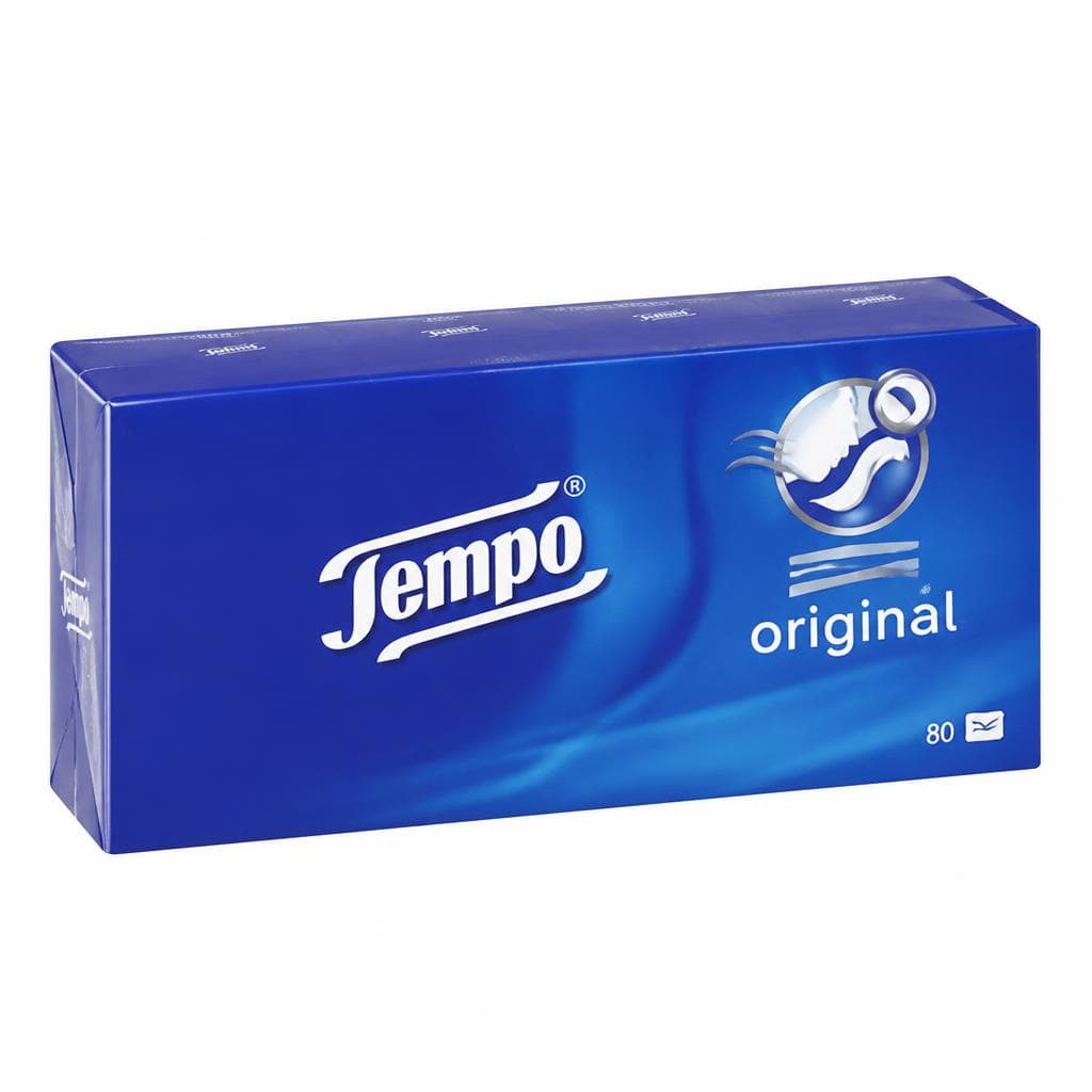 Tempo box fazzoletti, 80 pz x 2 – Tigota