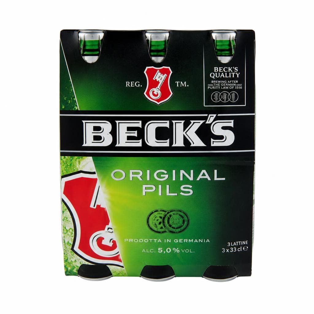Birra Beck's, 3 x 330 ml – Carrefour