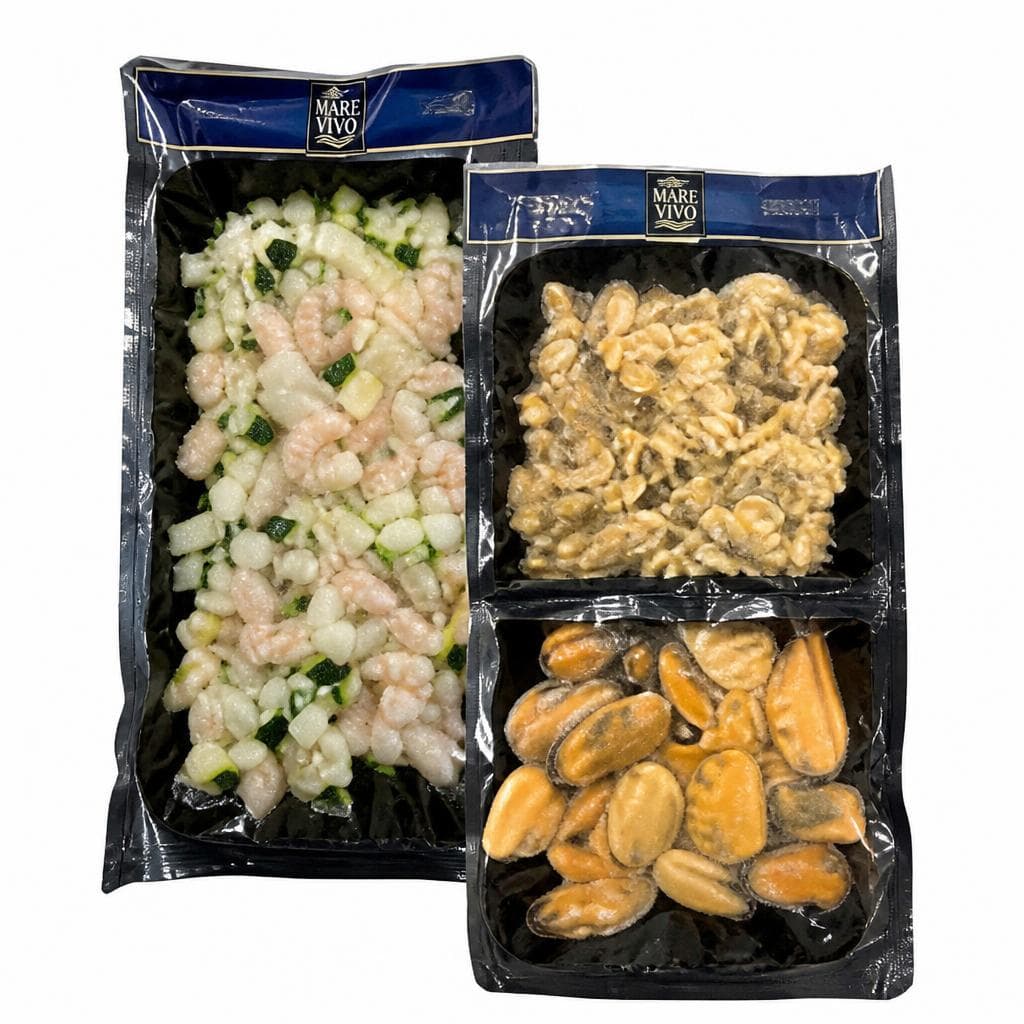 Gamberi e zucchine o cozze e vongole surgelati 300 g FISH ATELIER in offerta da Iper La grande i