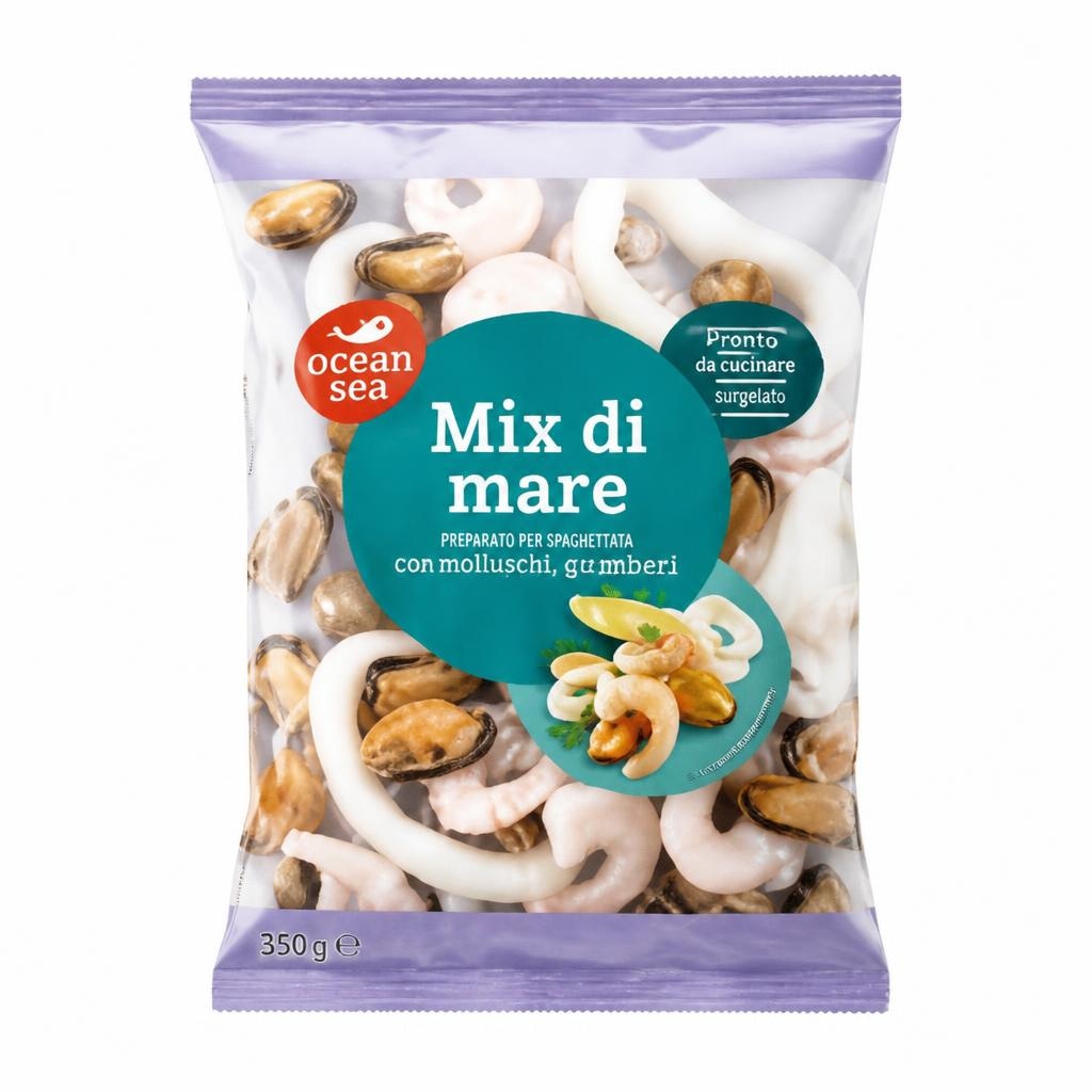 Ocean Sea mix di frutti di mare 350 g confezione in offerta da Lidl