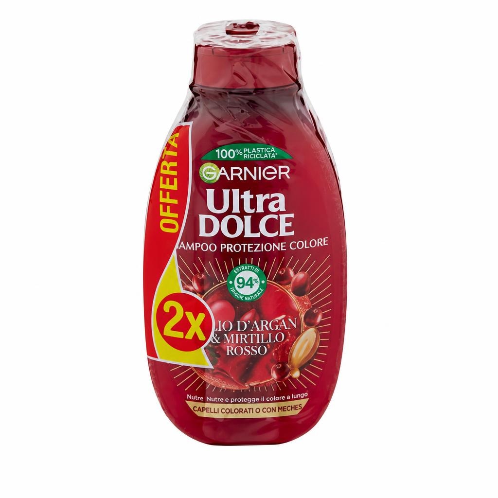 Shampoo Pacco Doppio Ultra Dolce 500 ml Garnier in offerta da Carrefour