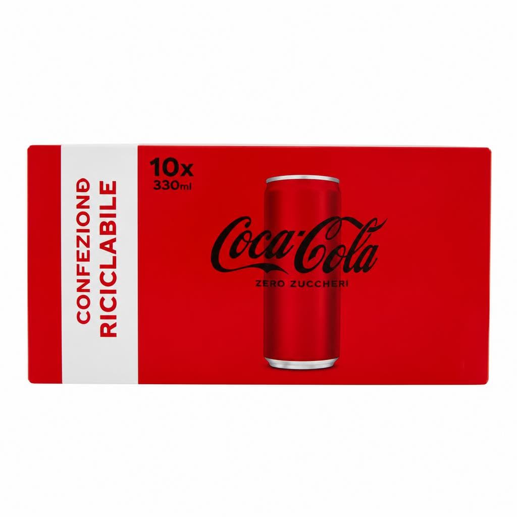 Coca Cola o Fanta, 10x33 cl Coca-Cola – Il Gigante