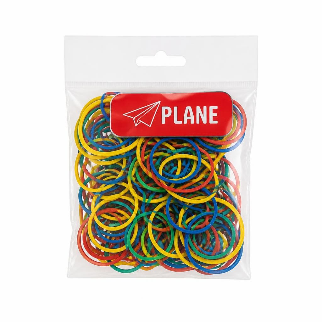 Elastici gomma colorati Plane – Risparmio Casa