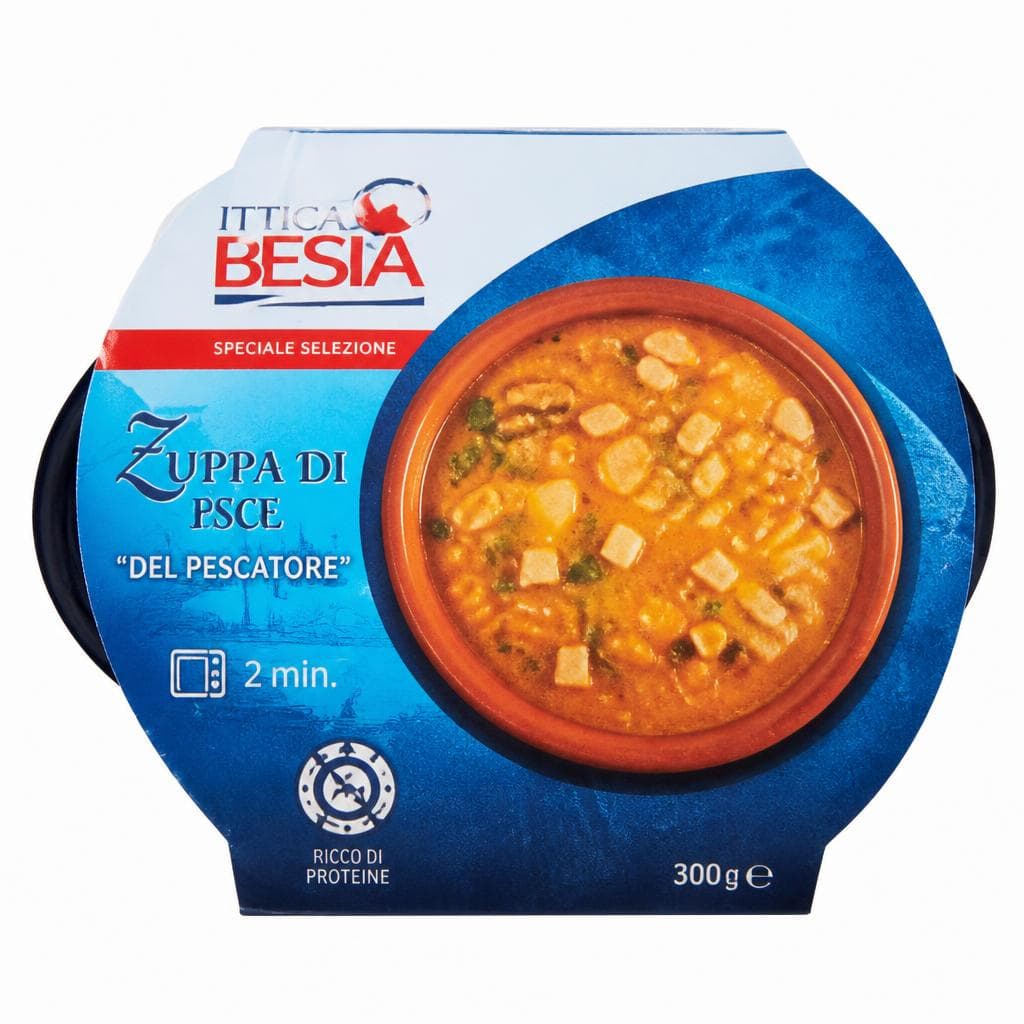 Ittica Besia zuppa di pesce "Del Pescatore", 300 g – Panorama