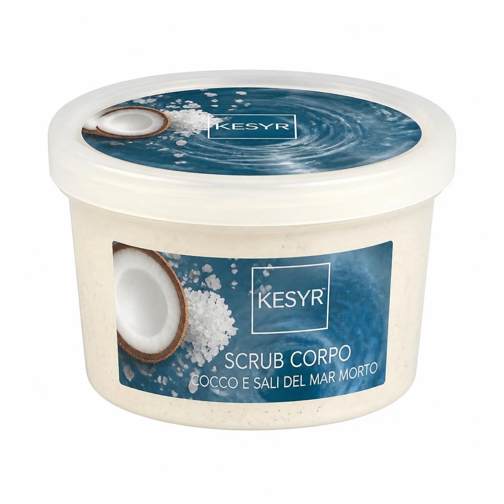 Kesyr scrub corpo cocco e sali del mar morto 300 g in offerta da Tigota