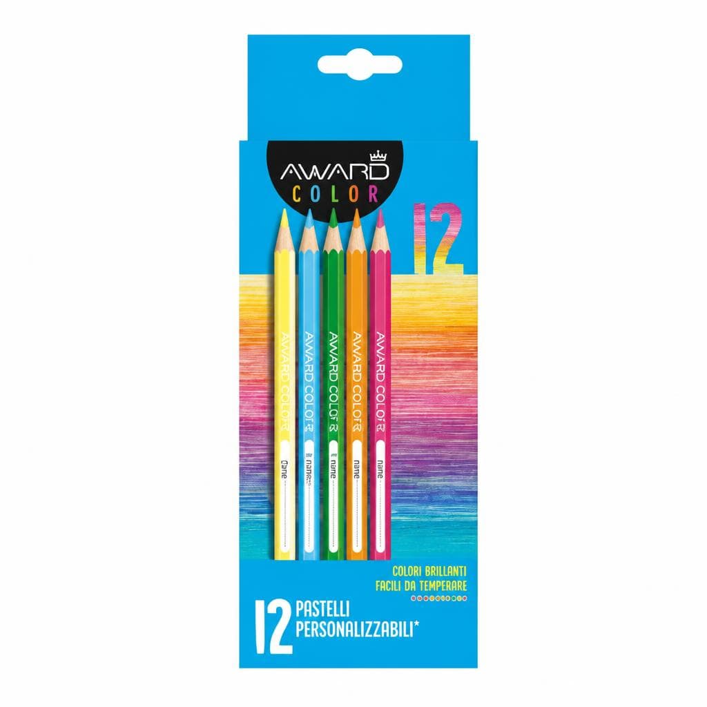 Award pastelli personalizzabili conf. da 12 in offerta da Bennet
