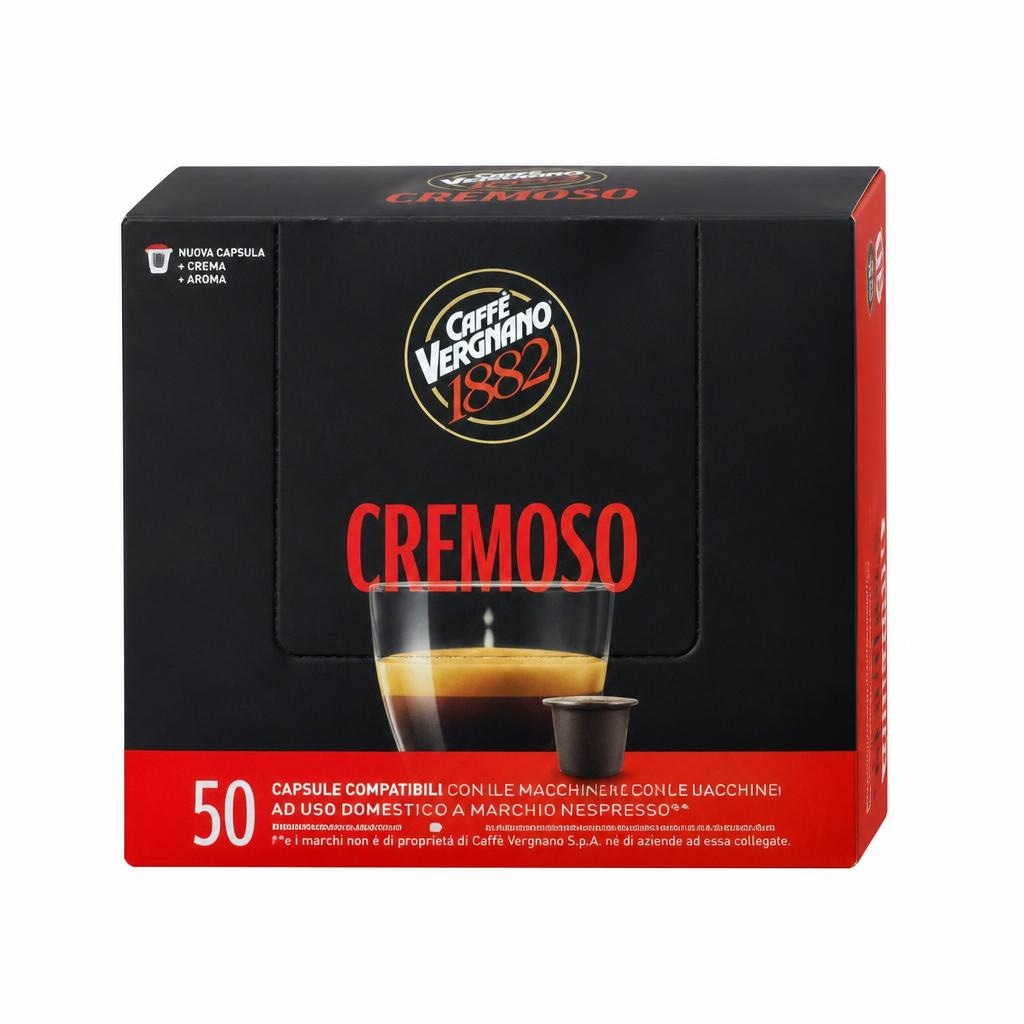 Capsule Caffè Vergnano Compatibili Nespresso conf 50 caps, 250 g in offerta da Carrefour
