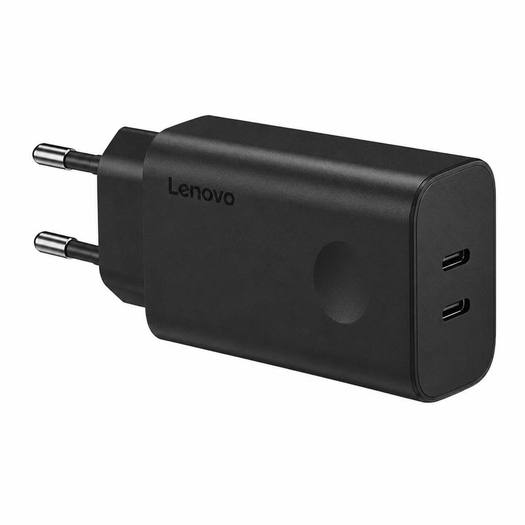 Lenovo alimentatore dual USB-C in offerta da Euronics