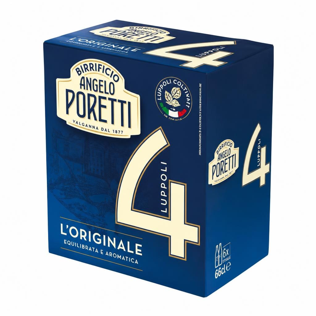 Birrificio Angelo Poretti birra 4 luppoli 66 cl x6 in offerta da Iper La grande i