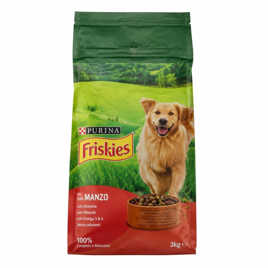 Alimento secco per cani Friskies 1,5 kg in offerta da Coop