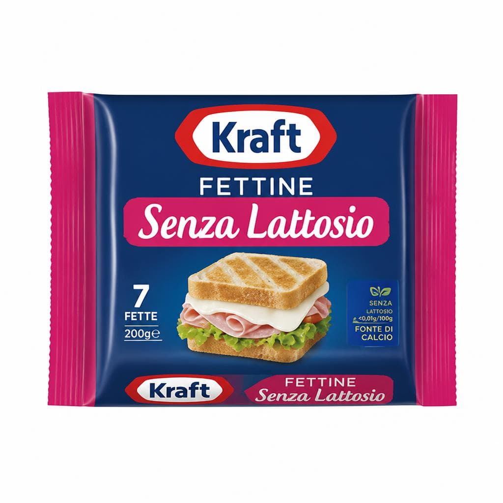 Fettine Senza Lattosio Kraft, conf. da 7, g 175 – Bennet