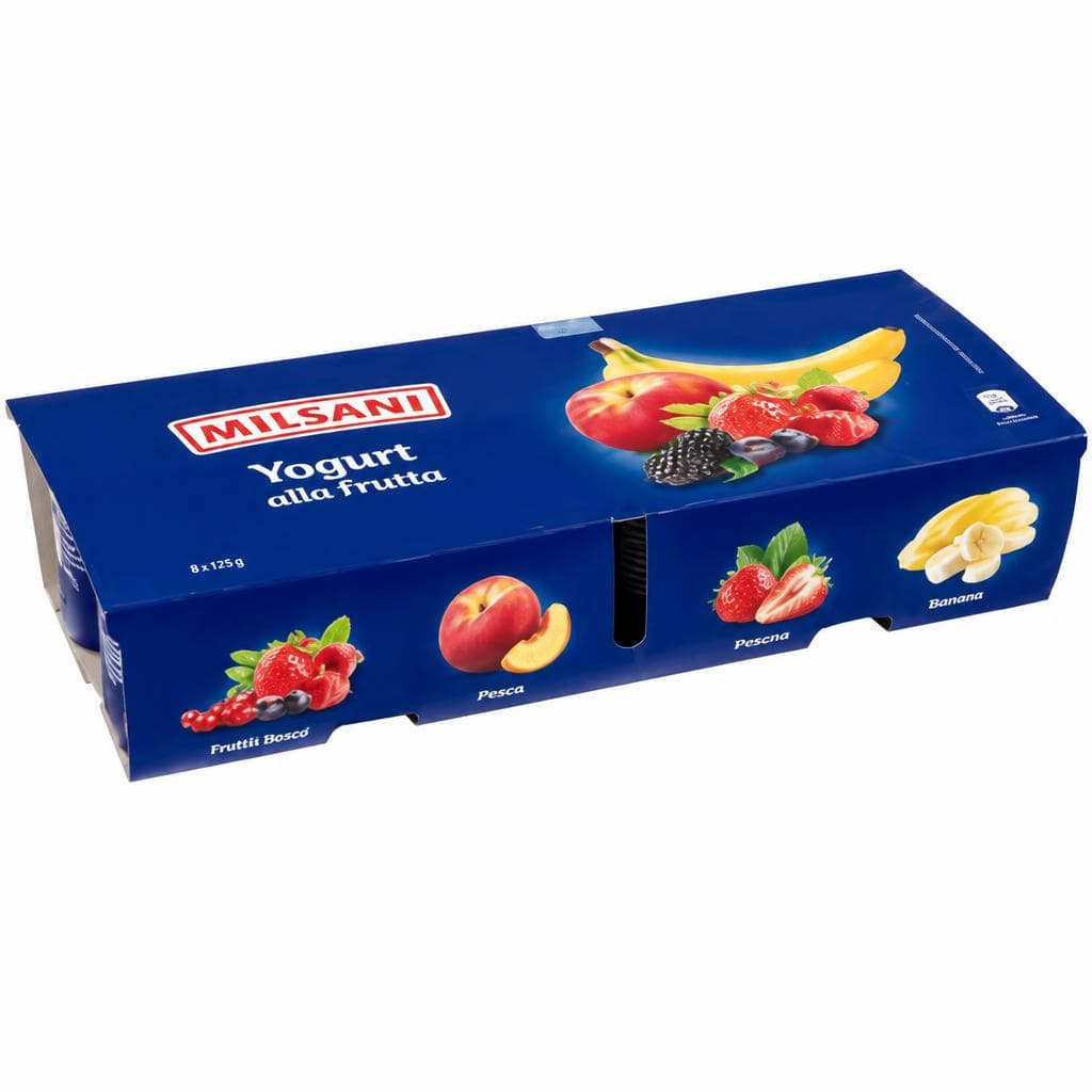 Yogurt alla frutta 8 x 125 g MILSANI in offerta da ALDI