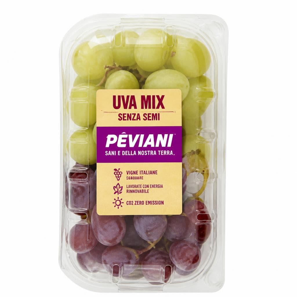 Uva Mix senza semi, 500 g – Dpiù