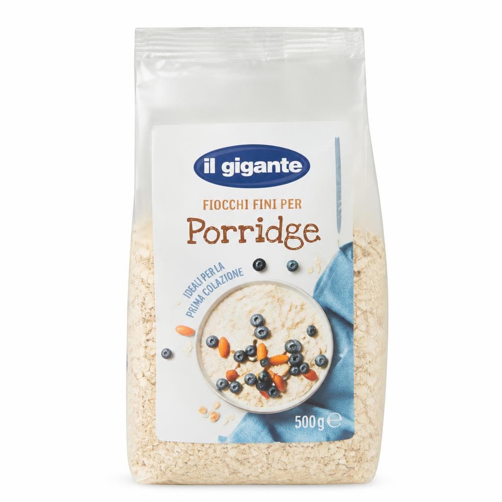 Fiocchi di Avena per Porridge, 300 g – Il Gigante